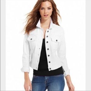 SOLD SOLD KUt From The Kloth White Denim Jacket